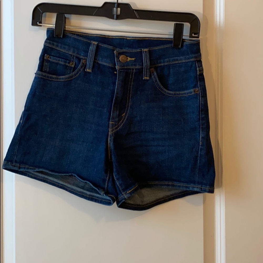 Levi’s High Waisted Jean Shorts